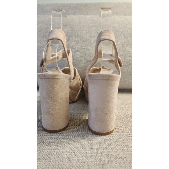 Pre-loved Jeffrey Campbell Women's Ammaly Sling Back Strap Heel Sz 6.5 - Picture 6 of 11